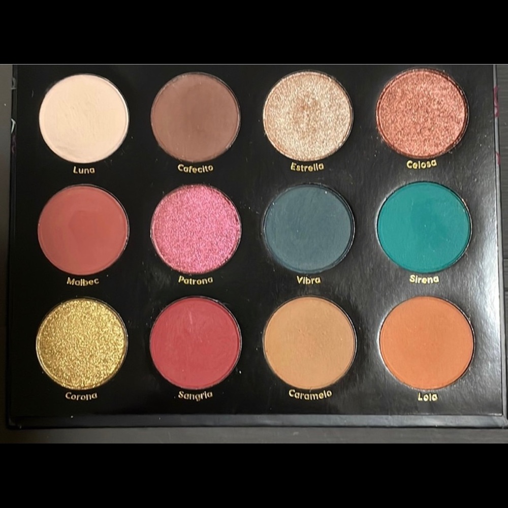 Lightly used or swatched Make up